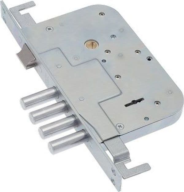 Serratura Metallo Infilare 634 x 3 Sab B.q Zinc F.mm 25 Dm M4 Tripl con Scr - 2