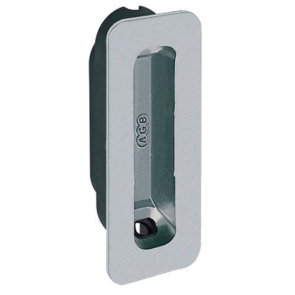 Contropiastra B.tondo per Patent Polaris Agb F. Cromo Opaco 25 mm