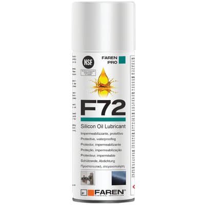Olio Silicone Spray F72 Faren 400 ml 12 Pezzi - 2