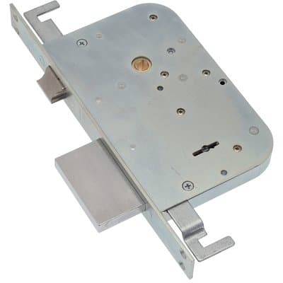 Serratura Metallo Infilare 600 x 3 Sab B.q Zinc F.mm 25 Dm M4 Tripl con Scr - 2