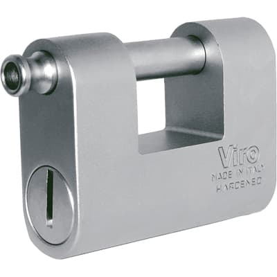 Lucchetto Antiscasso Monolith Viro Acciaio Carbonitrurato Chiavi 2 mm 87 - 2