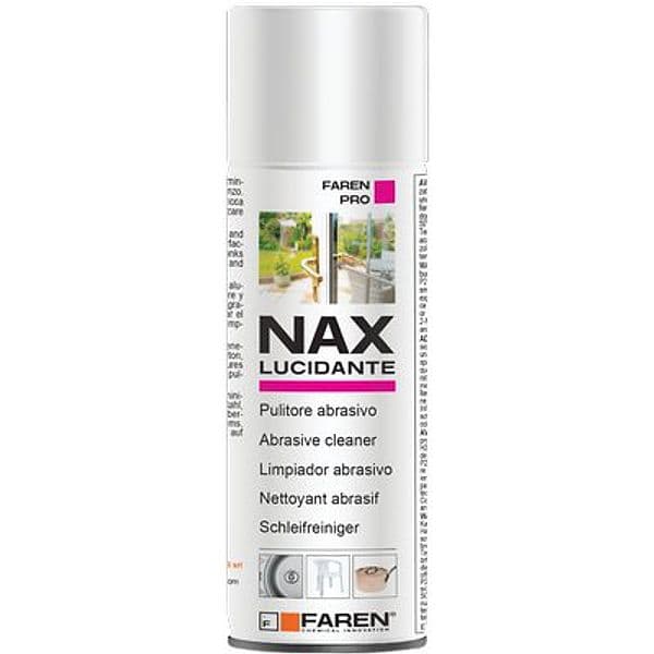Pulitore Metalli Abrasivo Spray Nax Faren 200 ml 12 Pezzi - 2