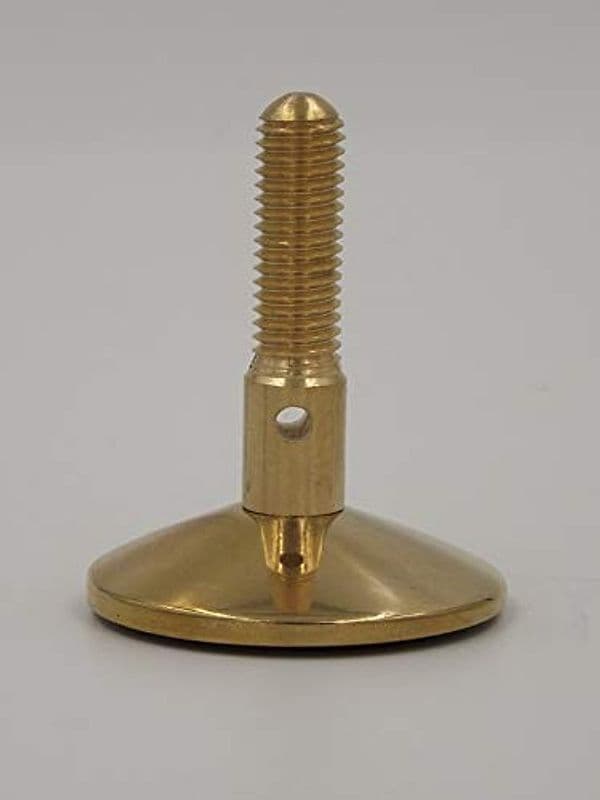 Piedino Regolabile Rialzato per Mobili Ø 50 mm 10 x 28 mm H 57 mm 6 Pezzi – Autres