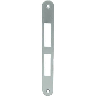 Contropiastra B.tondo per Patent Centro Agb F. Cromato Opaco 22 mm 5 Pezzi - 2