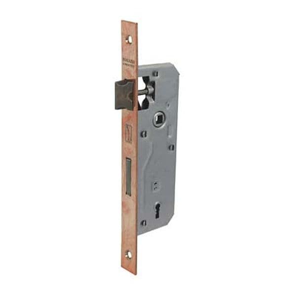 Serratura Patent B.quadro Bronzato 040P Bonaiti I.mm 90 F.mm 22 E.mm 50 - 2