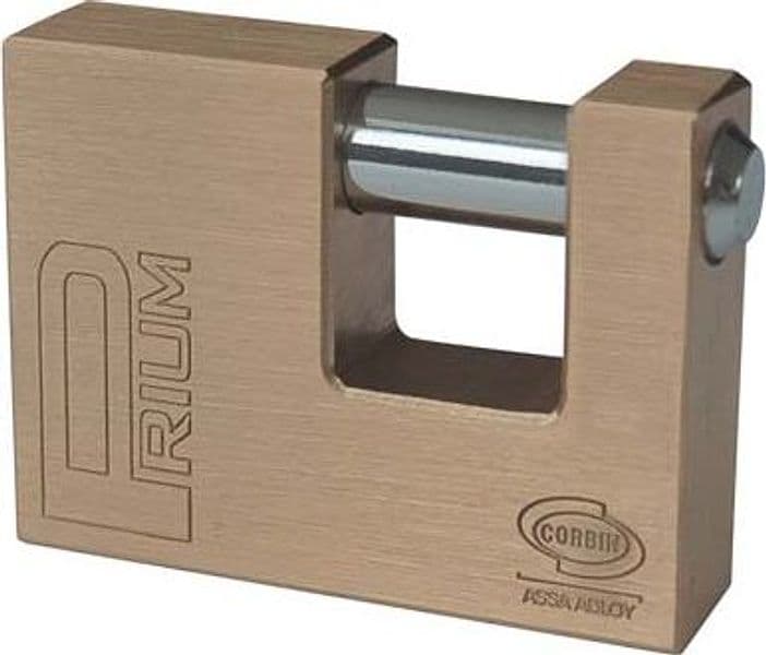 Lucchetto Rettangolare Yale Corbin Ottone Chiavi 2 mm 50 - 2