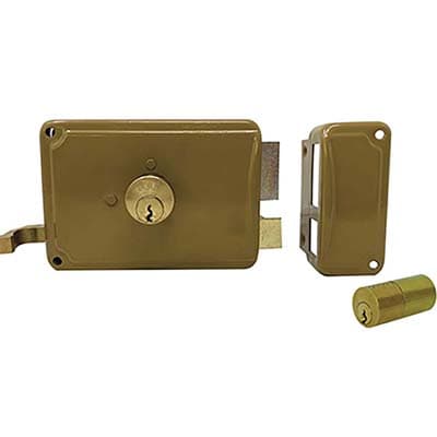 Serratura Legno Applicare P30 Facchinetti C.fisso M3 con Tirante E.mm 60 Sx - 2