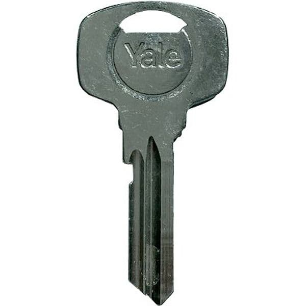 Chiave Piatta Yale Originale Y500 Ottone Nichelato 25 Pezzi - 2