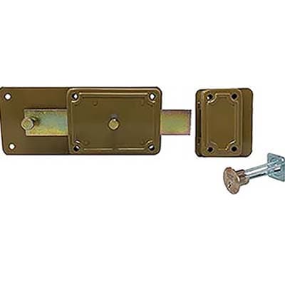 Serratura Ferroglietto P60 Staccato Facchinetti M6 70 mm 2 Pezzi - 2