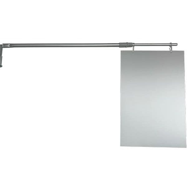 Cartello Avvisi Scaffale Market A4 Asta Telescopica Cm 6090 con Gancio - 2