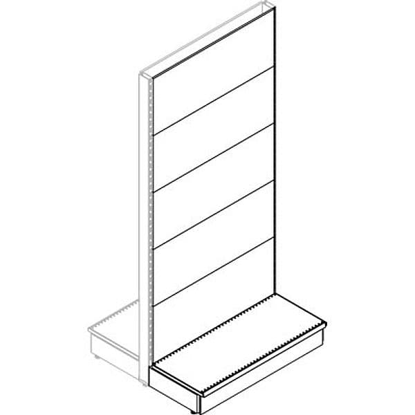 Trasformazione a Gondola Estensione Market 100 cm 215 cm 8134135 - 2