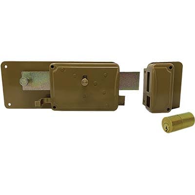 Serratura Ferroglietto P65 Fisso Facchinetti M6 50 mm 2 Pezzi - 2