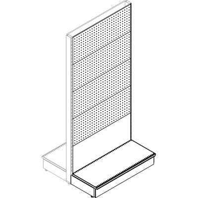 Trasformazione a Gondola Scaffale Market 100 cm 215 cm 8134104 - 2