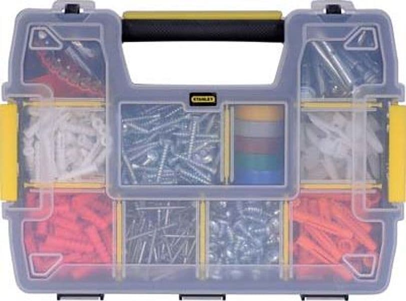 Organizer Portaminuteria Sort Master Light Stanley Scomparti Regolab Mm - 2