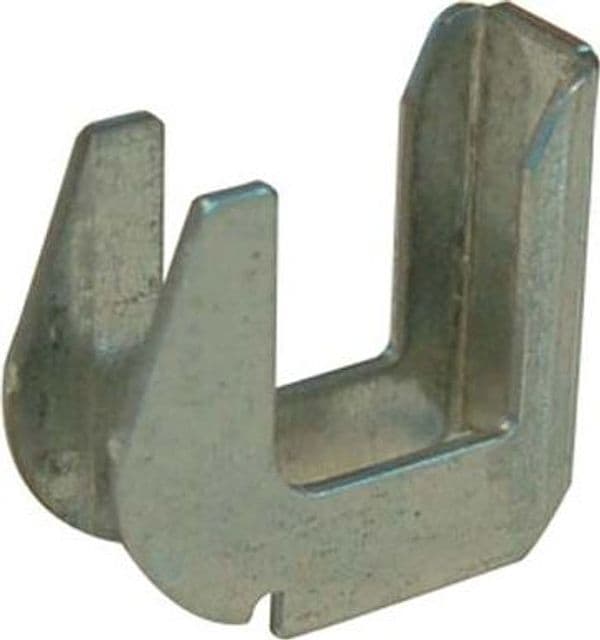 Gancio per Ripiano Metallico a Gancio Prometal Acciaio Zincato 10 Pezzi - 2