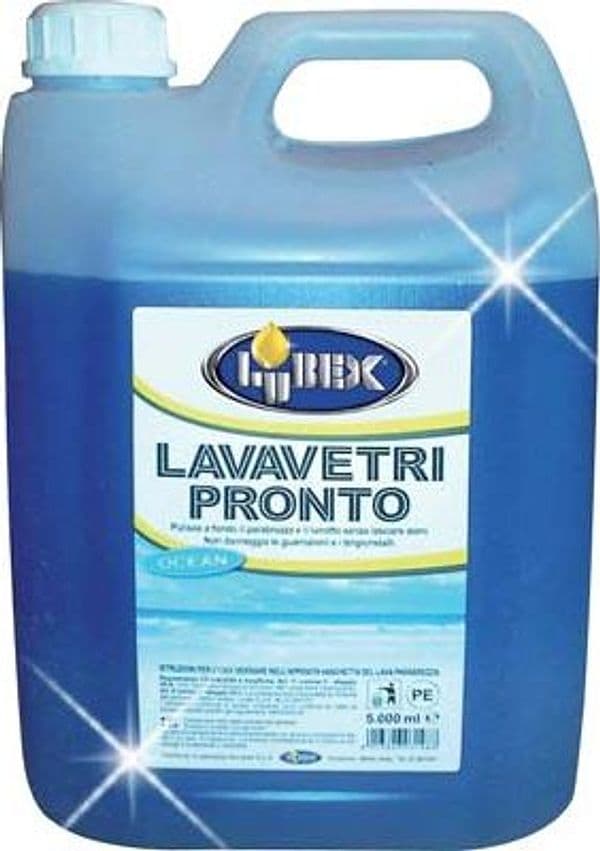 Lavavetro Vaschetta Auto Pronto Uso Lubex 5 L 4 Pezzi - 2