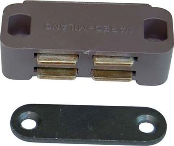 Cricchetto Magnetico Sportelli UCN10 Varec 3,5 kg 45 mm H 19 mm 12 Pezzi