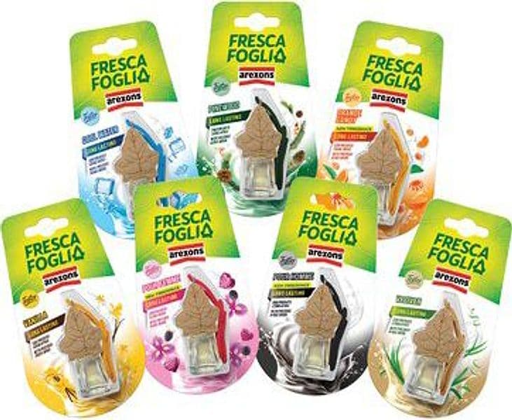 Profumatore Auto Fresca Foglia Arexons 12 Pezzi