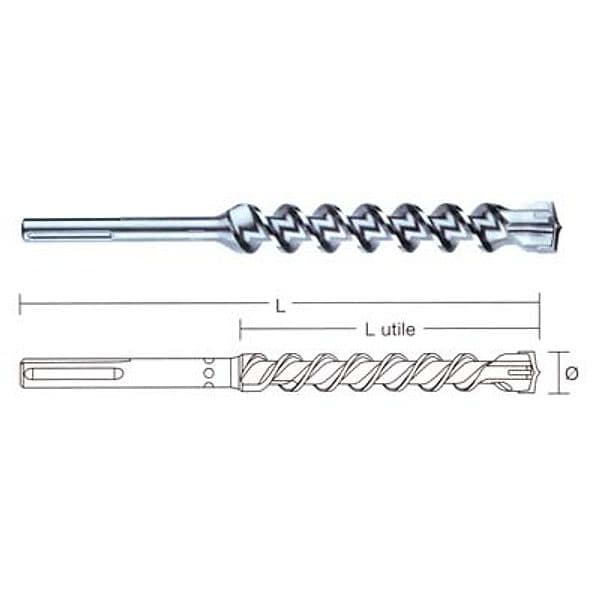 Punta Martello Sds Max Makita Mm 40X570 - 2