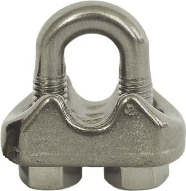 Morsetto Inox 5 mm 10 Pezzi - 2
