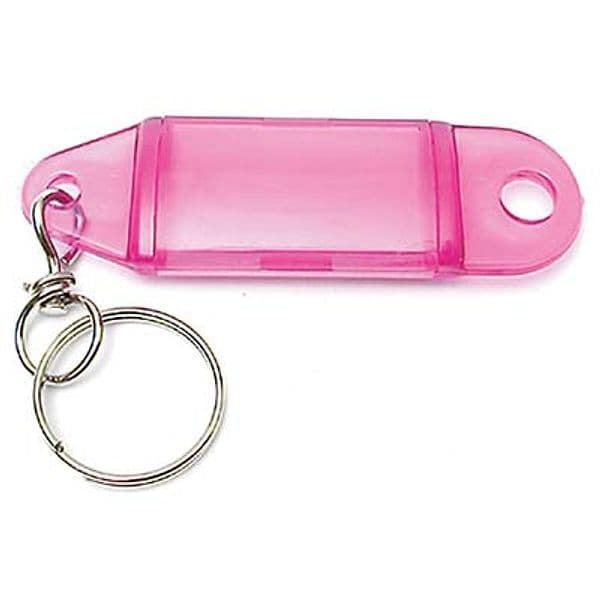 Portachiave Plus con Targhetta con Givolare con Anello 56 x 22 mm 200 Pezzi – Autres