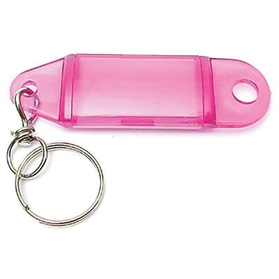 Portachiave Plus con Targhetta con Givolare con Anello 56 x 22 mm 200 Pezzi - 2