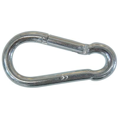Moschettone Sicurezza Inox L 6 mm 60 mm 10 Pezzi - 2