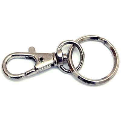Moschettone Portachiave Mini Pronty 45 mm 12 Pezzi - 2