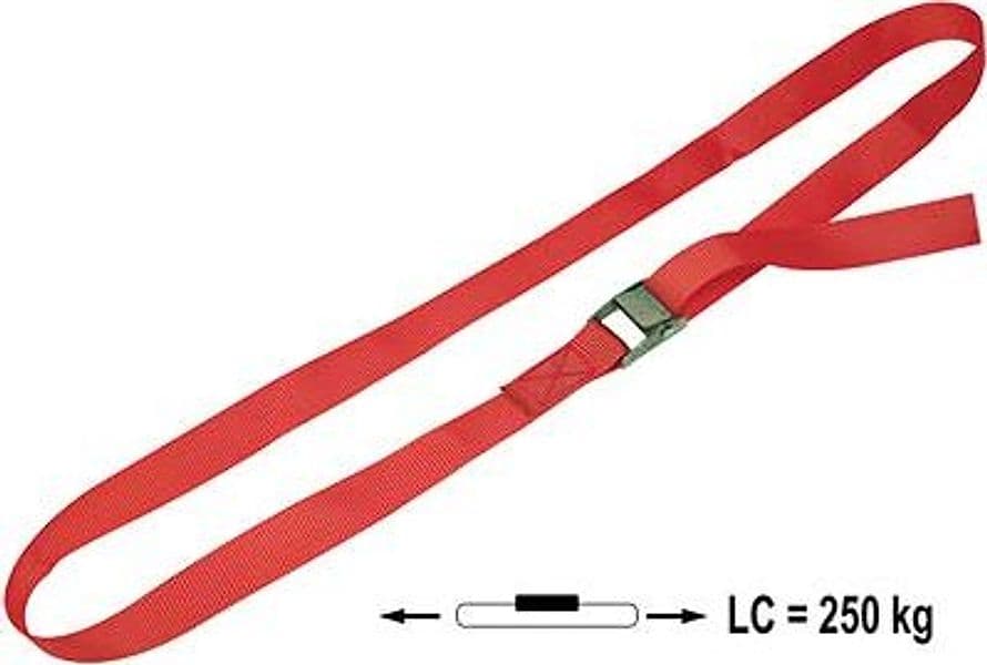 Cinghia ad Anello Effe L.1,5 m 250 kg H 25 mm 8 Pezzi