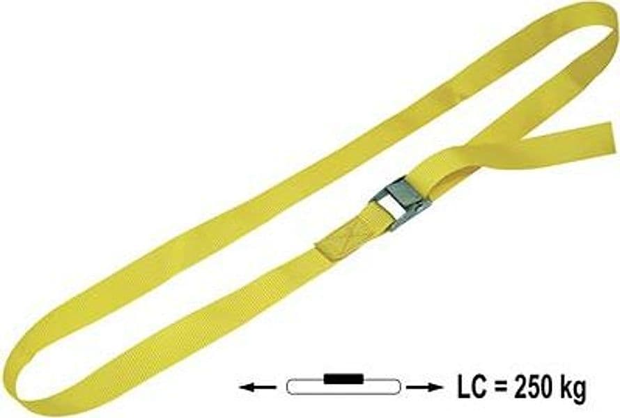Cinghia ad Anello Effe L.2,5 m 250 kg H 25 mm 6 Pezzi
