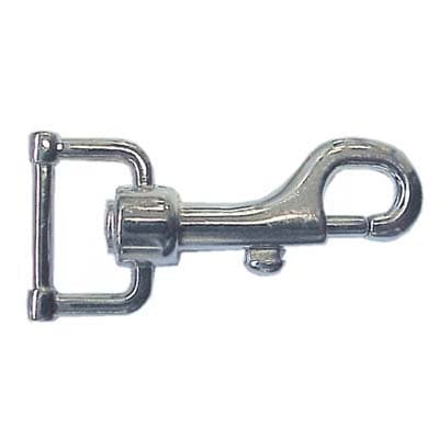 Moschettone Redine Zama Nichelata L. con 27 x 10 mm 80 mm 10 Pezzi - 2