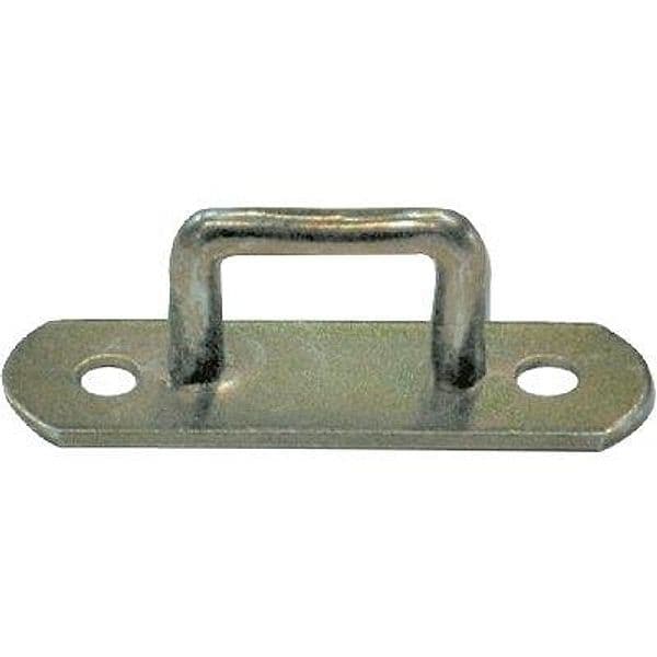 Cavallotto Fisso Rettangolare 926 Zincato 25 x 15 mm 5 mm 10 Pezzi - 2