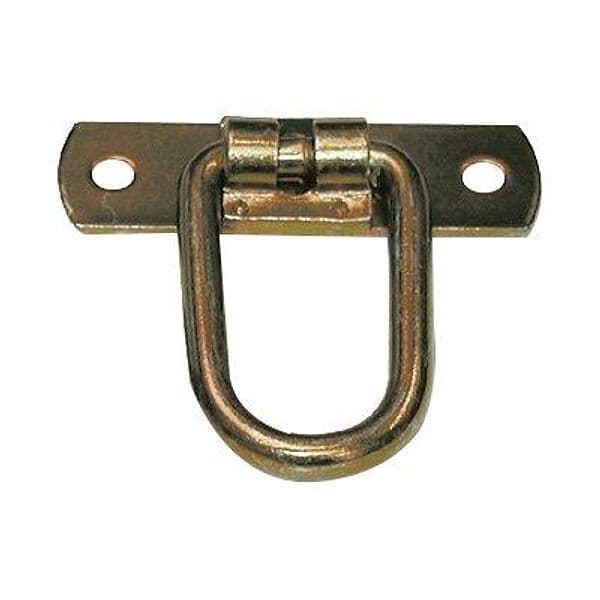 Cavallotto Snodato Tondo 928 Zincato Giallo S 24 x 42 mm 6 mm 10 Pezzi - 2