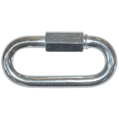Maglia Giunzione a Vite Zincata 4 mm 50 Pezzi - 2
