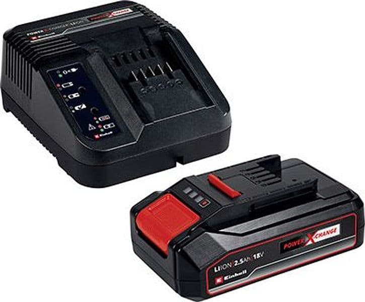 Kit Energia Litio Xchange Einhell Volt 18 Ah 2,5 con Caricabatteria - 2