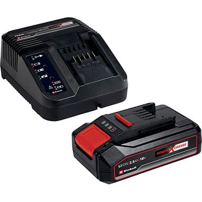 Kit Energia Litio Xchange Einhell Volt 18 Ah 2,5 con Caricabatteria - 2