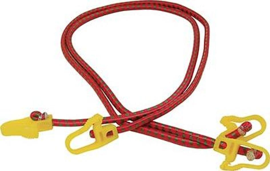 Corda Elastica con Ganci Plastica Self Effe L 8 mm 120 cm 2 Pezzi - 2