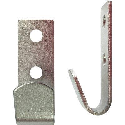 Gancio Multiuso Acciaio Zincato S 15 x 31 mm 1,5 mm 2 Pezzi - 2