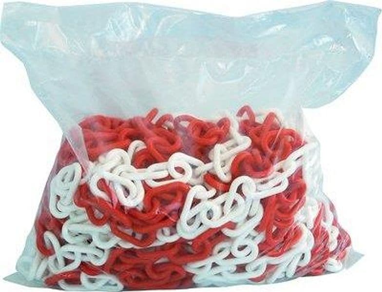Catena Segnaletica Plt Bianco Rosso D.mm 8 25 m - 2