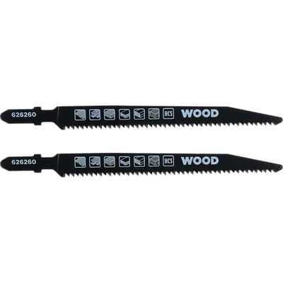 Lama Seghetto Alternativo Attacco Bosch Kwb 116 mm 2 Pezzi - 2