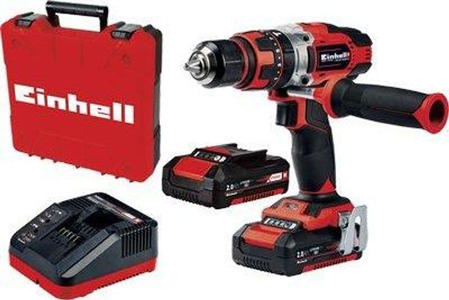 Trapano Avvit Percus Batteria TECD1848LI Einhell Volt 18X2 Ah 2 Xchange - 2