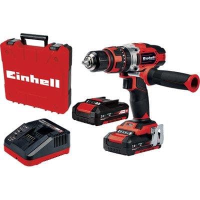 Trapano Avvit Percus Batteria TECD1848LI Einhell Volt 18X2 Ah 2 Xchange - 2