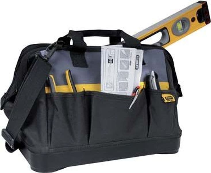 Borsa Portautensili 183 Stanley 16 Base Rigida Cm 45X28 H.cm 24 196183 - 2