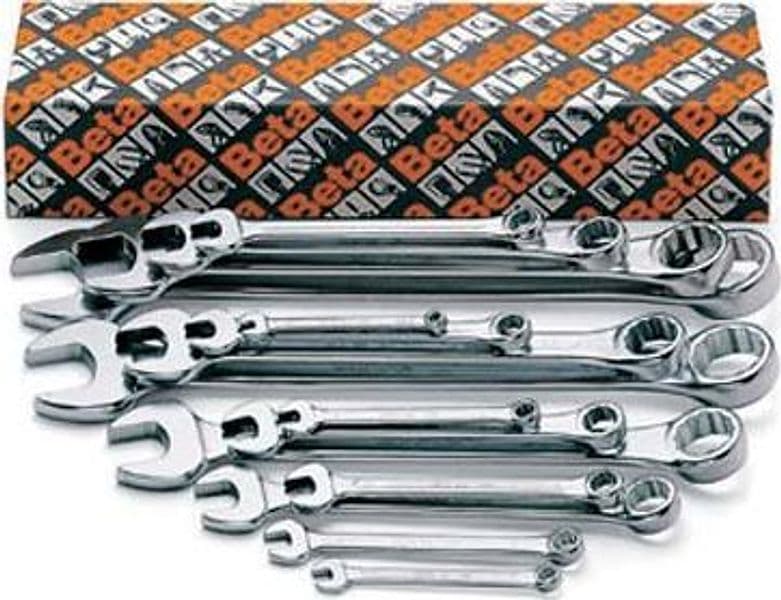 Chiavi Combinate Serie 42 S17 Beta 22 6 mm 17 Pezzi