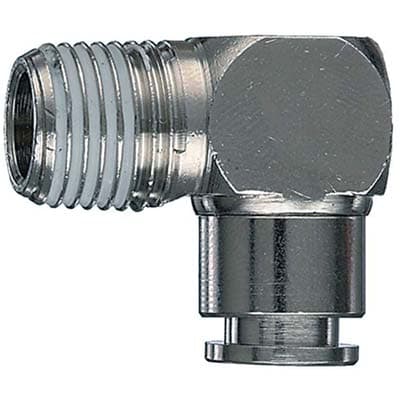Gomito Auto Ac Filetto Maschio 50 C Ani 10 mm x ¼ M 10 Pezzi - 2
