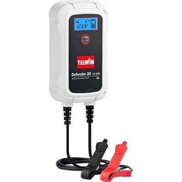 Caricabatteria Defender 20 Telwin Boost Volt 12 a 24 Ah 5 x 180 - 2