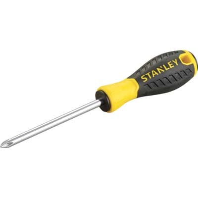 Cacciavite Giravite Croce Phillips Essential Stanley PH 2 x 100 mm 6 Pezzi - 2