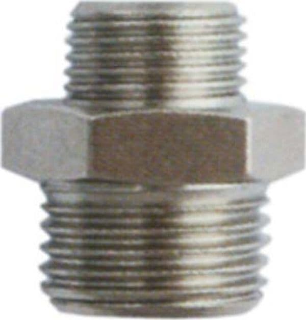 Nipplo Ac 33 N Ani 3/8MX3 8 M 10 Pezzi - 2