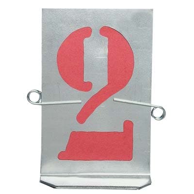 Stampi Traforati Serie Numeri 0 x 9 60 mm - 2