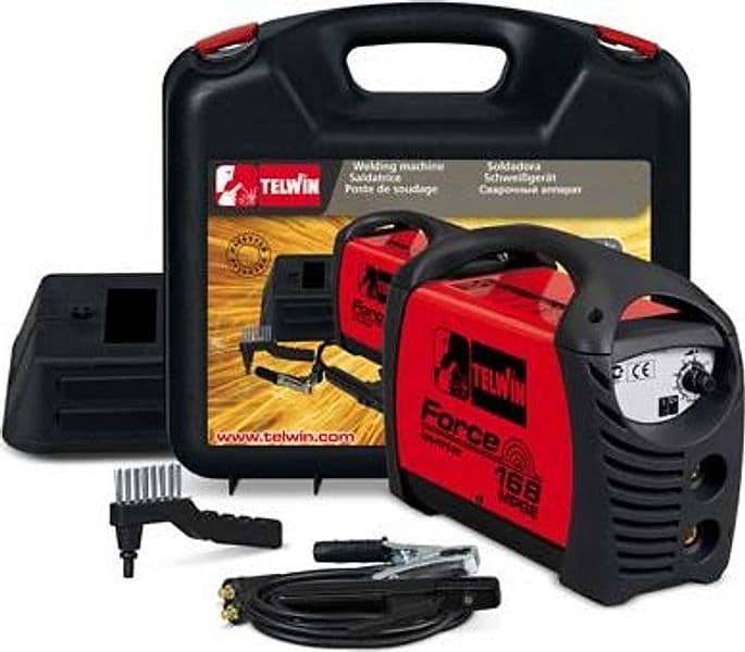 Saldatrice Inverter Force 168 Mpge Telwin Volt 230 a 140 Accessoriata - 2